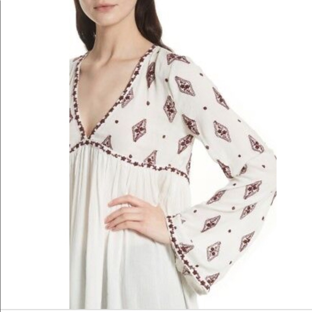 Free People swing dress with diamond embroidery - Picture 4 of 8